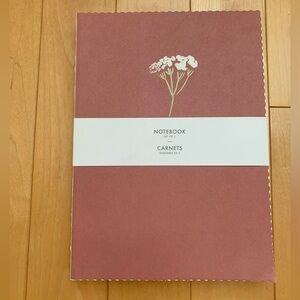 ☀️SUMMER CLEARANCE ITEM☀️ NWT The nōta Deckled Edge Large Notebook Trio